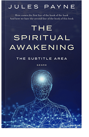 Pre Made Book Cover Violet