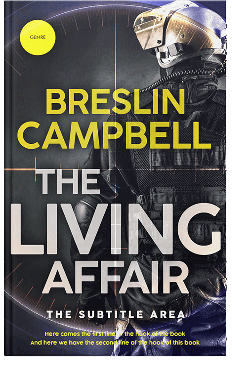 Front view of Zombie #7875 - Premade Mystery & Thriller & Suspense Book Cover