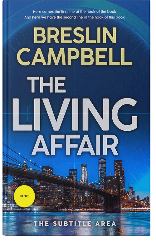 Front view of Foggy Gray #7876 - Premade Mystery & Thriller & Suspense Book Cover