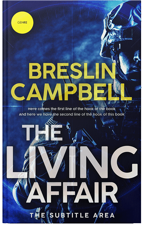 Front view of Sapling #7877 - Premade Mystery & Thriller & Suspense Book Cover