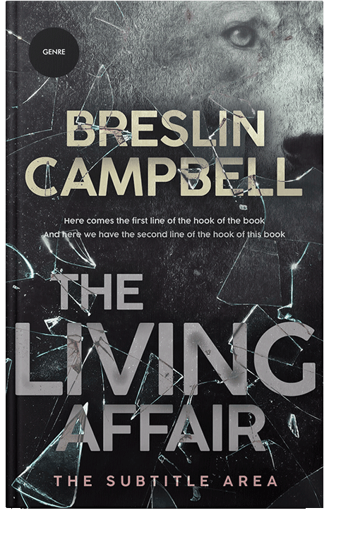 Front view of Mist Gray #7884 - Premade Mystery & Thriller & Suspense Book Cover