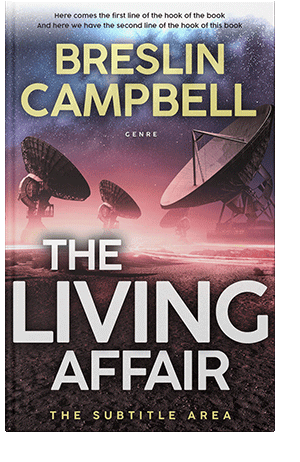 Pre Made Book Cover Thunder