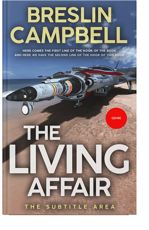 Front view of Zorba #7895 - Premade Apocalyptica Book Cover