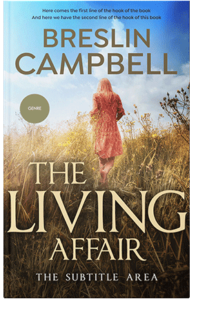 Pre Made Book Cover Celeste