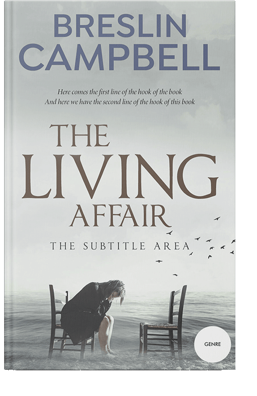 Front view of Pumice #7907 - Premade Romance Book Cover