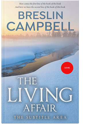 Pre Made Book Cover Heather