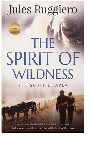 Pre Made Book Cover Thunder