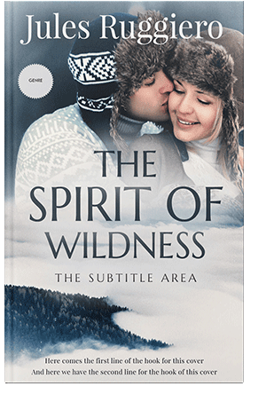 Pre Made Book Cover Pickled Bluewood