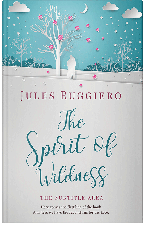 Front view of Premade Romance Book Cover - Mercury