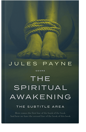 Pre Made Book Cover Outer Space