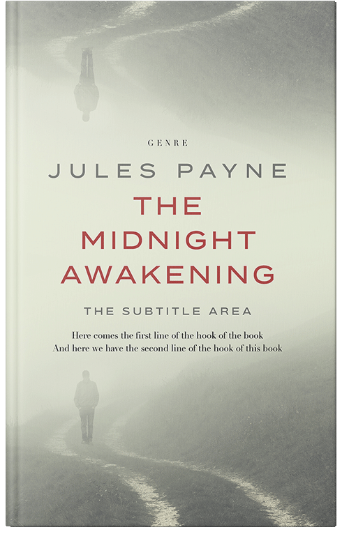 Front view of Moon Mist #7933 - Premade Mystery & Thriller & Suspense Book Cover