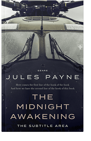 Pre Made Book Cover Mist Gray