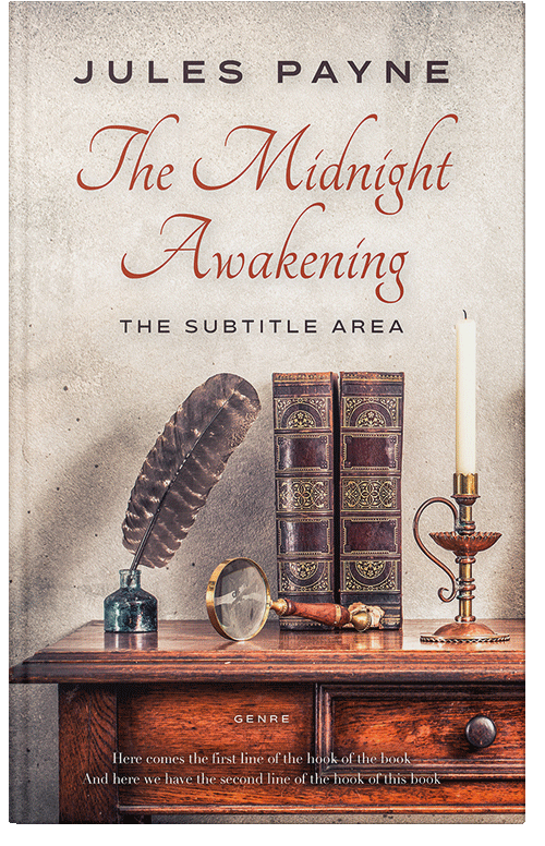 Front view of Premade Historical Book Cover - Pearl Bush