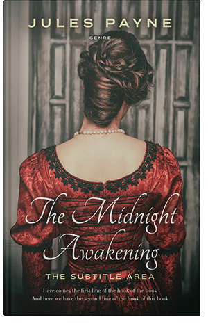 Pre Made Book Cover Taupe