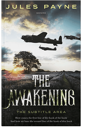 Pre Made Book Cover Satin Linen