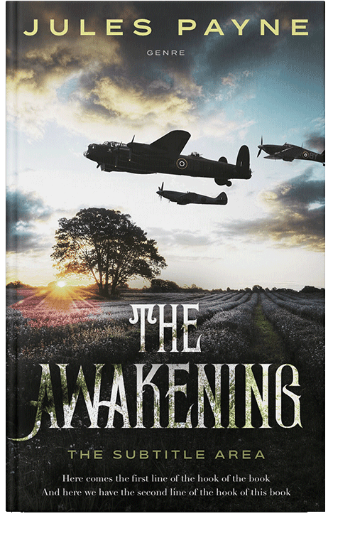 Front view of Satin Linen #7953 - Premade Historical Book Cover