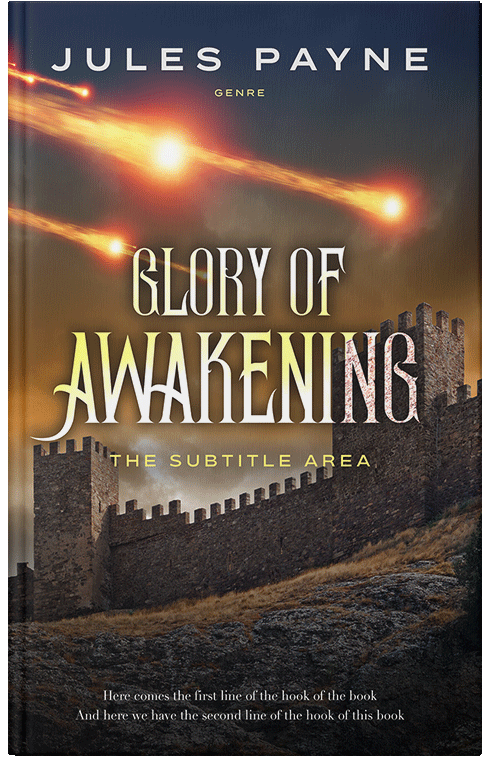 Front view of Premade Apocalyptica Book Cover - Dune