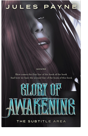 Pre Made Book Cover Thunder