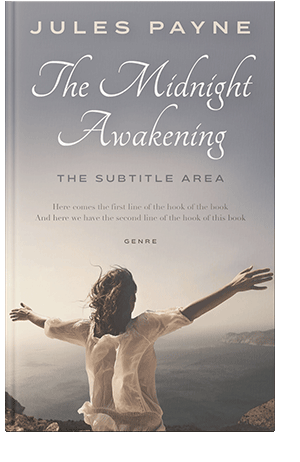 Pre Made Book Cover Cloudy