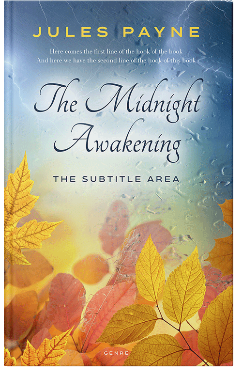 Front view of Premade Nature Book Cover - Pumice