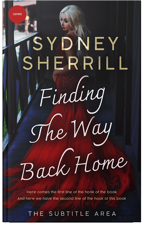 Front view of Gondola #7978 - Premade Fantasy Book Cover