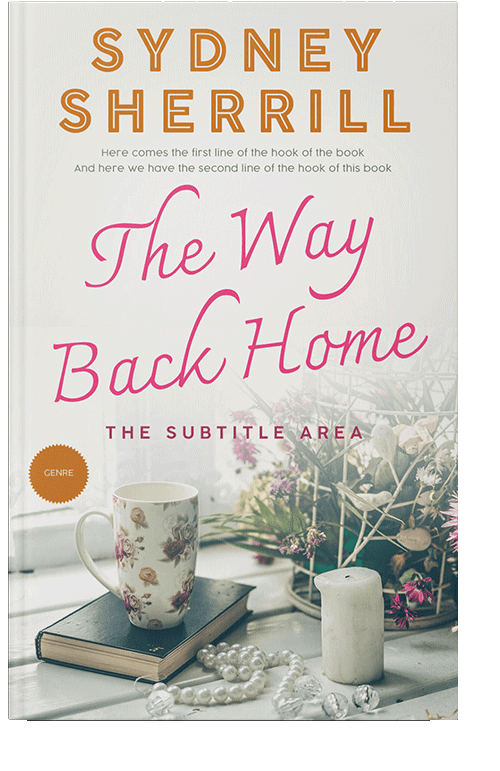 Front view of Cararra #7987 - Premade Romance Book Cover