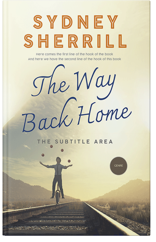 Front view of Premade Literary Fiction Book Cover - Aths Special