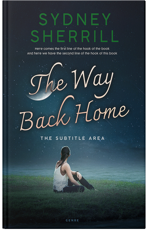 Front view of Premade Romance Book Cover - Firefly