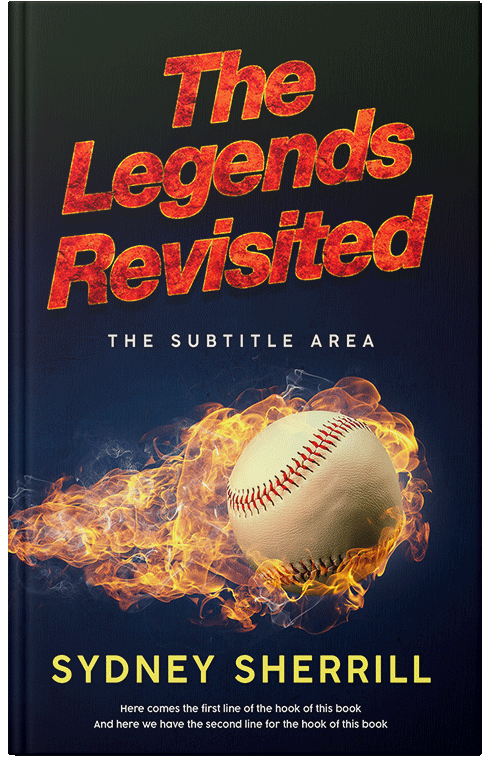 Front view of Premade Action & Adventure Book Cover - Ebony