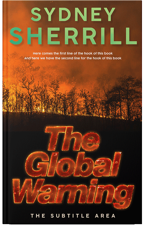 Front view of Wood Bark #8012 - Premade Apocalyptica Book Cover