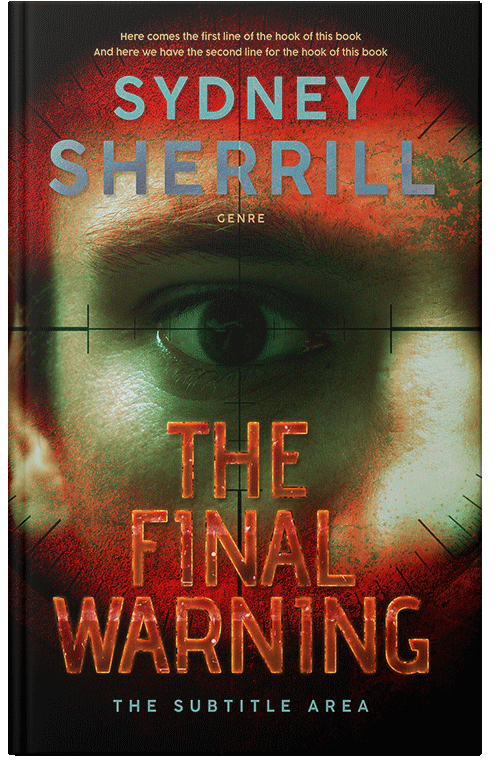 Front view of Premade Teen & Young Adult Book Cover - Raw Sienna