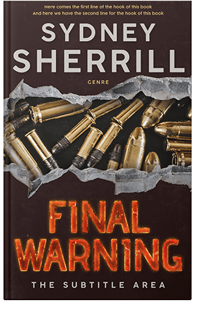 Pre Made Book Cover Old Rose