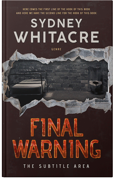 Front view of Cocoa Brown #8023 - Premade Mystery & Thriller & Suspense Book Cover