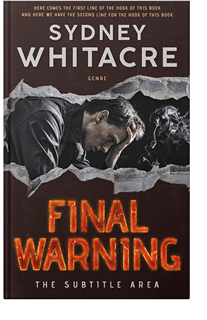 Pre Made Book Cover Brandy Rose