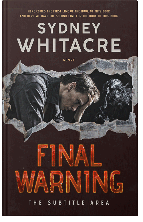 Front view of Brandy Rose #8024 - Premade Mystery & Thriller & Suspense Book Cover