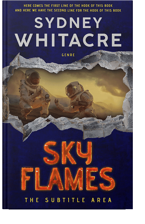 Front view of Haiti #8032 - Premade Apocalyptica Book Cover