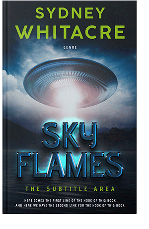 Pre Made Book Cover Powder Ash