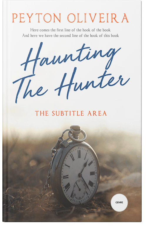 Front view of Makara #8041 - Premade Business Book Cover