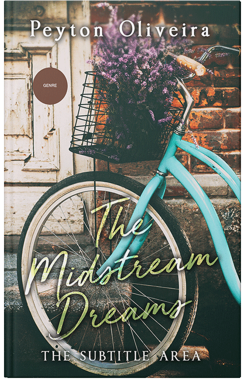 Front view of Premade Literary Fiction Book Cover - Bone