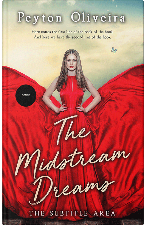 Front view of Premade Romance Book Cover - Thunderbird