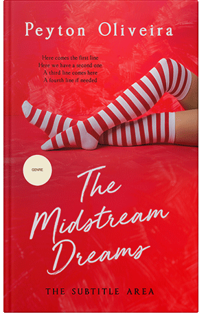 Pre Made Book Cover Crimson