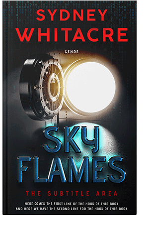 Pre Made Book Cover Old Rose