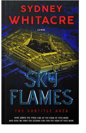 Pre Made Book Cover Copper