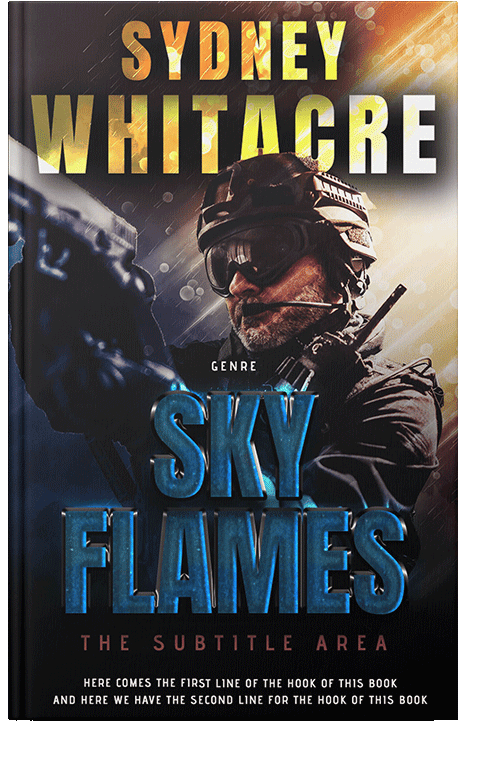 Front view of Straw #8077 - Premade Mystery & Thriller & Suspense Book Cover