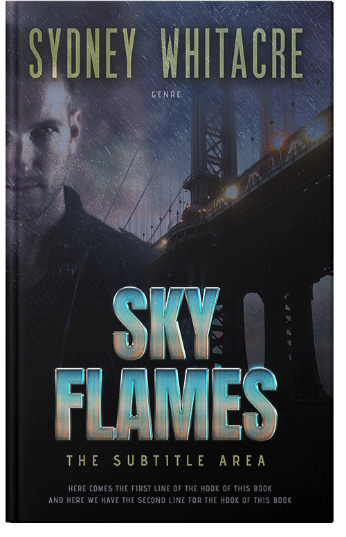 Front view of Premade Mystery & Thriller & Suspense Book Cover - Cinder