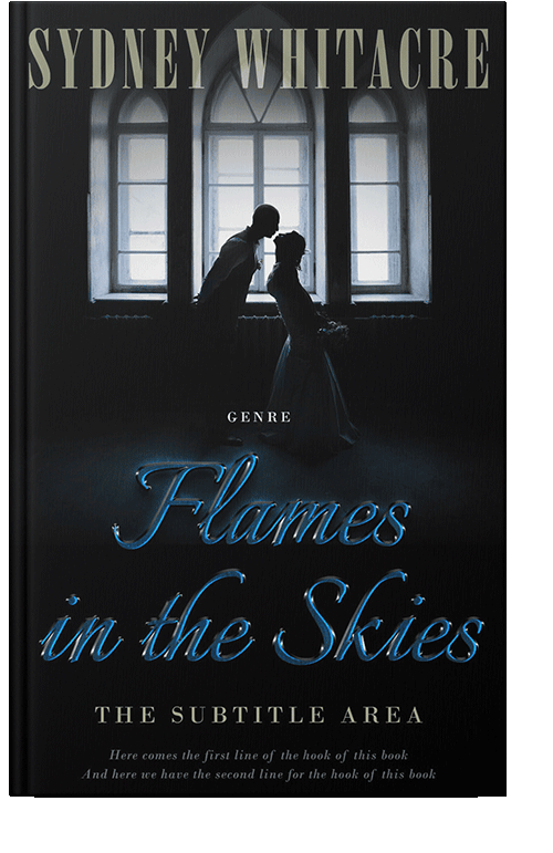 Front view of Edward #8083 - Premade Romance Book Cover