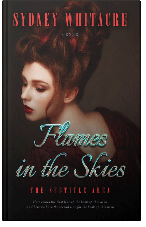 Front view of Night Rider #8085 - Premade Historical Book Cover