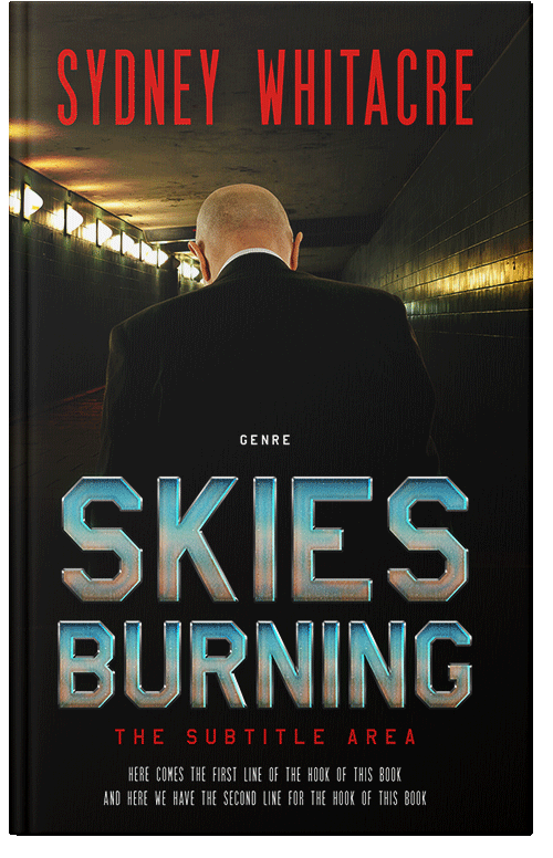 Front view of Muddy Waters #8093 - Premade Mystery & Thriller & Suspense Book Cover