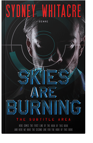 Pre Made Book Cover Turkish Rose