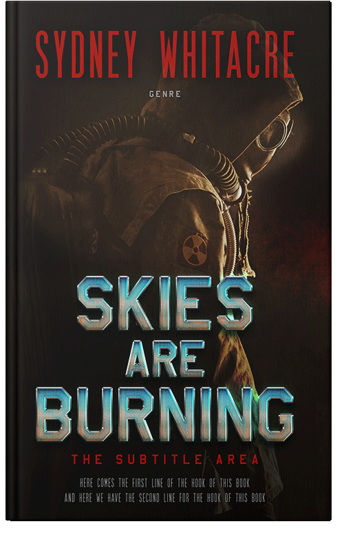 Front view of Eternity #8097 - Premade Apocalyptica Book Cover